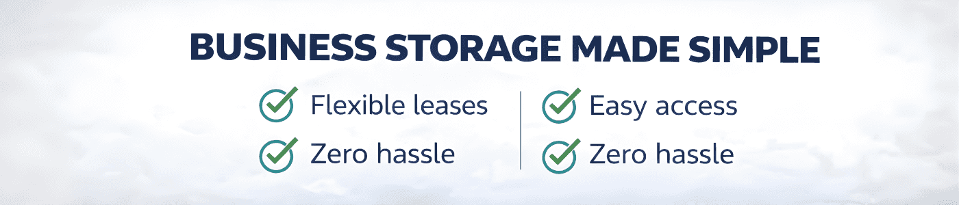 Affordable Business Storage in Orange, CA